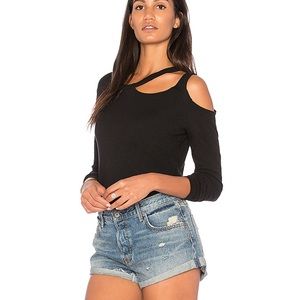 LNA Long Sleeve Slash TShirt